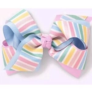 Matilda Jane Chasers Sweet Taffy Bow is 4"H x 6"W